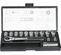 Набор ключей и проходных головок Makita 14 предметов B-65595