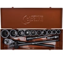 Набор инструментов 15 предметов 3/4 (12гр.) FORSTIME FT-6143-9MPB(62523)