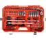 Набор инструментов JTC 1/4", 1/2" 6-гранный (в кейсе) 146 предметов, H146C 561872 3