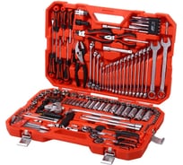 Набор инструментов JTC 1/4", 3/8", 1/2" 6-гранный (в кейсе) 166 предметов, H166C 374425