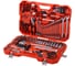 Набор инструментов JTC 1/4", 3/8", 1/2" 6-гранный (в кейсе) 166 предметов, H166C 374425 1