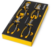 Набор шарнирно-губцевого инструмента RUNTEC в ложементе EVA, 4 предмета F RT-PLR1E4