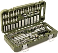 Набор головок и принадлежностей Дело Техники 1/4, 3/8, 88 предметов 610788