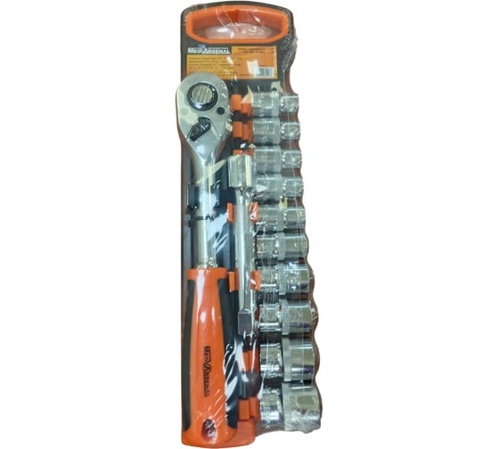 Набор торцевых головок MegArsenal 1/2 дюйм 12 предметов MA-33-1 (5) 1