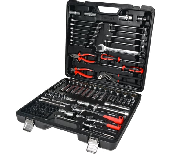 Набор ручных инструментов RUNTEC TECHNIC 121 предмет 1/2, 1/4 RT-HT121T 1