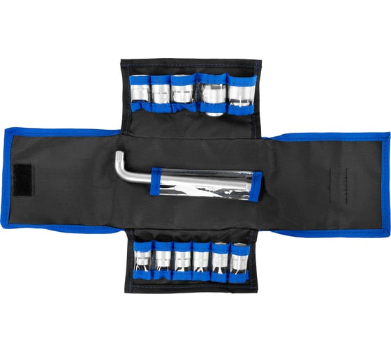 Набор головок SITOMO N1 оцинк. 8-22мм (кв.10мм) ПВХ фут. BELARUS 1141695 1