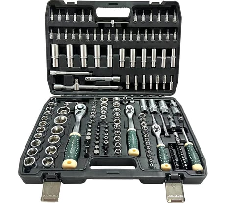 Набор инструментов Rockforce 172 предмета 1/4 3/8 1/2 6гр RF LIGHT-41723-5(63701)