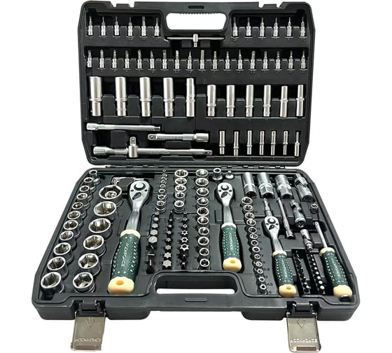 Набор инструментов Rockforce 172 предмета 1/4 3/8 1/2 6гр RF LIGHT-41723-5(63701) 1