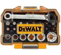 Набор бит и торцевых головок DEWALT HIGH PERFORMANCE DT71516, 25 мм, 24 предмета DT71516-QZ