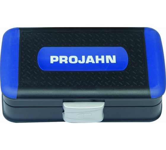Набор бит с торцевым ключом и трещоткой PROJAHN 394072 1/4, 38 пр., в кейсе 394072