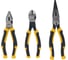 Набор плоскогубцев и кусачек Dewalt: плоскогубцы, 16 см + длинногубцы, 20 см + кусачки, 16 см DWHT82813-0 1