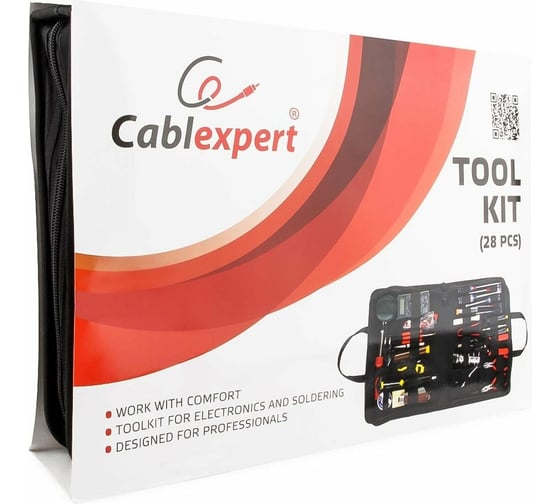 Набор инструментов Cablexpert 28 предметов TK-SOLDER