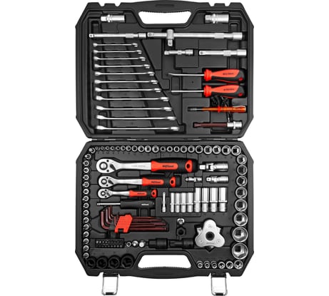 Набор инструмента AV Steel 127 предметов 1/4",3/8" профессиональный AV-011127