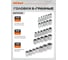 Набор инструмента AV Steel 127 предметов 1/4",3/8" профессиональный AV-011127 3