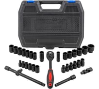 Набор инструментов ударных Forcekraft 32 предмета,1/2(8-32мм,6гр.)(10,12,14,15,17,19,36мм-12гр) FK-4323-3MPB(57400)