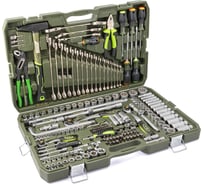 Набор головок Дело Техники 1/4, 3/8, 1/2 с инструментом, 200 предметов 620880