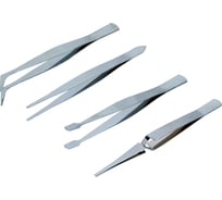 Набор пинцетов FASTER TOOLS из 4 штук 2136