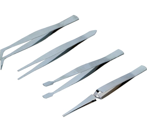 Набор пинцетов FASTER TOOLS из 4 штук 2136 1