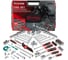 Набор инструментов Forcekraft 121 предмет 1/4 3/8 1/2 6гр FK LIGHT-41212-5(63679) 1