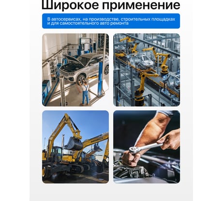 Набор инструментов Forsage 121 предмет 1/4 3/8 1/2 6гр F LIGHT-41212-5(63678)