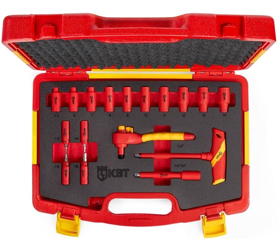 Набор диэлектрического инструмента КВТ НИИ-15 серия ПРОФИ 105956
