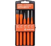 Набор ударного инструмента Airline 5 предметов (зубило, кернер, крейцм, выколотка) холдер ATFP27
