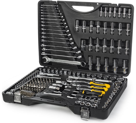 Набор ручных инструментов RUNTEC Performance 216 предметов 1/2, 3/8, 1/4 RT-HT216 1