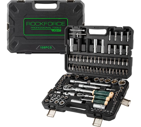 Набор инструментов Rockforce 108 предметов RF LIGHT-41082-5L DS