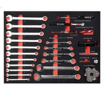 Набор инструмента в ложементе YATO 25 предметов YT-55280T2 39655280 2092 1