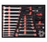Набор инструмента в ложементе YATO 25 предметов YT-55280T2 39655280 2092 1 1
