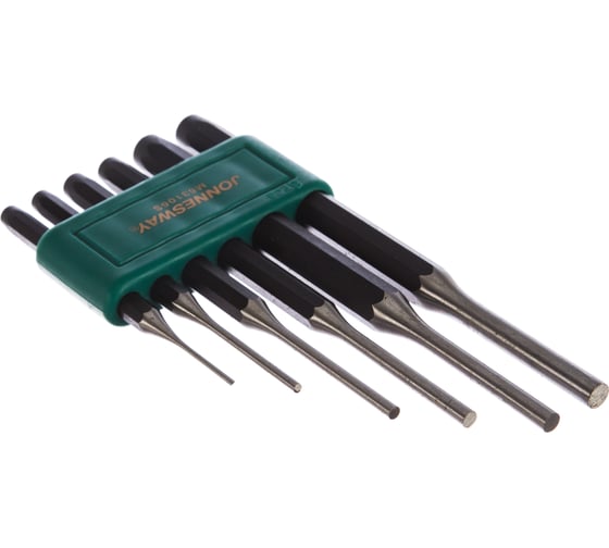 Набор выколоток 6 предметов (2х8х115-8х12.7х180 мм) Jonnesway M63106S