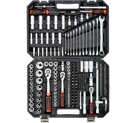 Набор инструментов KINGQUEEN 219 предметов, 72 зуба WIB-250