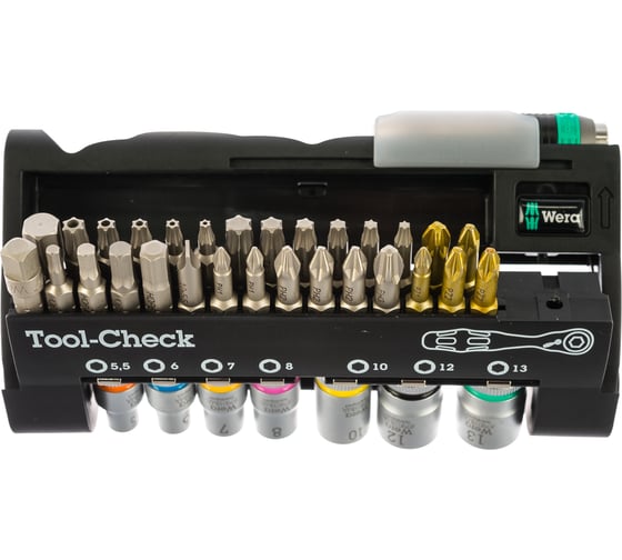 Биты в наборе 8001 A TOOL-CHECK 1SB Wera WE-073220