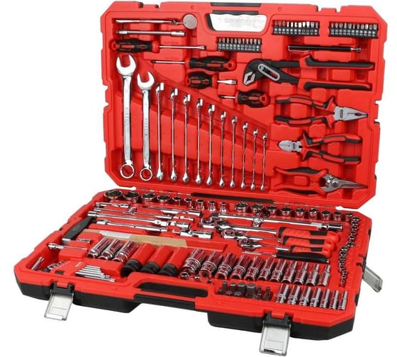 Набор инструментов 1/2, 3/8 и 1/4 153 предметов Gigant Professional GPS 153