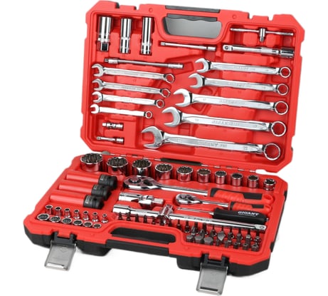 Набор инструментов 1/2 и 1/4 84 предмета, Gigant Professional GPS 84