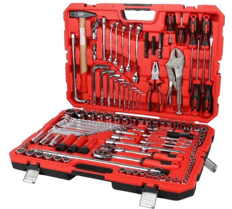 Набор инструментов 1/2, 3/8 и 1/4 147 предметов, Gigant Professional GPS 147