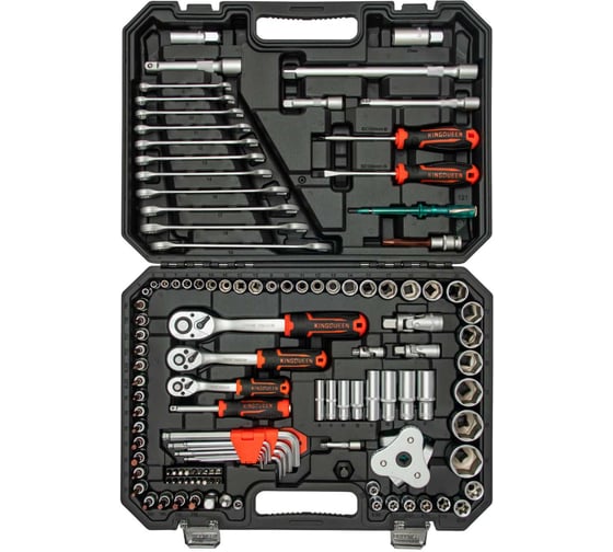 Набор инструментов KINGQUEEN 121 пред, 72 зуба WIB-264 1