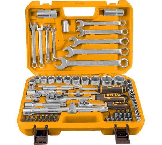 Набор ручного инструмента INGCO 82 шт (2) INDUSTRIAL HKTS42802