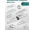 Набор инструментов Rockforce RF LIGHT-41082-5L(66755) 108+6 предметов 1/4 1/2 6гр. 6