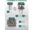 Набор инструментов Rockforce RF LIGHT-41082-5L(66755) 108+6 предметов 1/4 1/2 6гр. 7