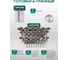 Набор инструментов Rockforce RF LIGHT-41421-5L 142+4 предмета 1/4, 3/8, 1/2 (6гр.) 66660 7