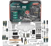Набор инструментов Rockforce RF LIGHT-42022-5L 202 предмета 1/4 3/8 1/2 6гр. 66756