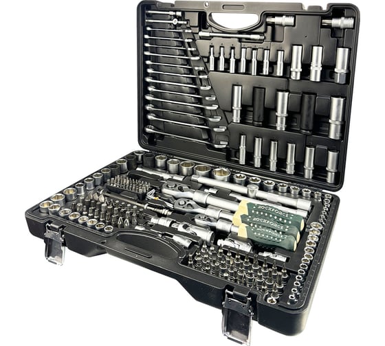 Набор инструментов Rockforce RF LIGHT-38841L(66663) 216 предметов 1/4, 3/8, 1/2 (6гр.)