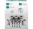 Набор инструментов Rockforce RF LIGHT-38841L(66663) 216 предметов 1/4, 3/8, 1/2 (6гр.) 9
