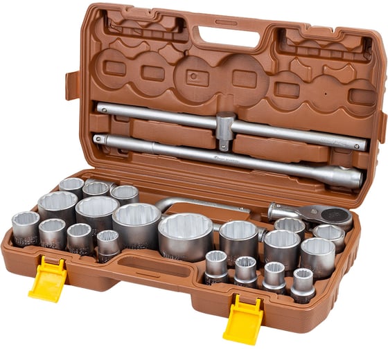 Набор инструментов FORSTIME 26 предметов, 3/4, 12 граней FT-68262-9(59582)