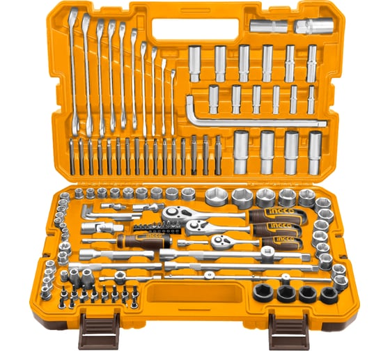 Набор головок с трещоткой INGCO 139 шт INDUSTRIAL,, набор HKTHP21391