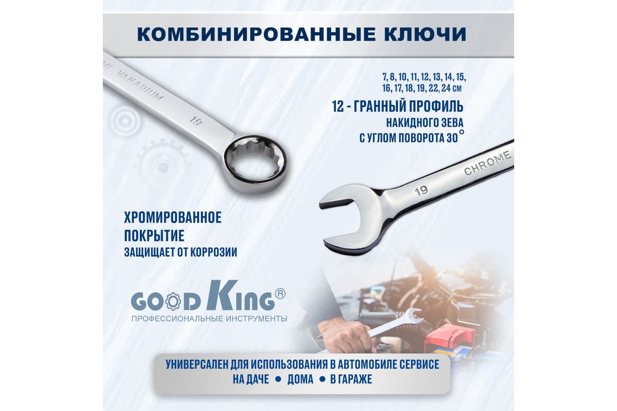 Набор многофункциональных инструментов GOODKING 141 предмет M-10141