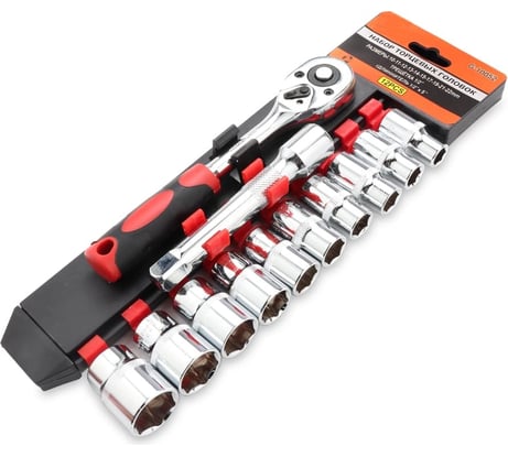 Набор торцевых головок с трещоткой GOODKING 1/2 дюйма 12 предметов T-1212