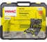 Набор инструментов WMC TOOLS 168 предметов 1/4'', 3/8'(6гр)'(4-19мм) WMC-30168(48125) 13