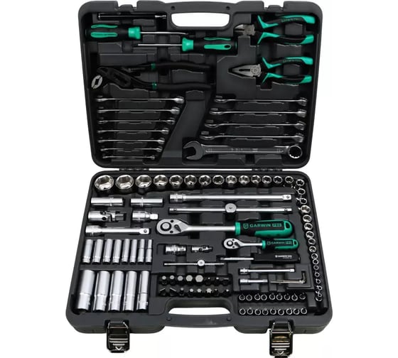 Набор ручных инструментов GARWIN 1/4 и 1/2, 115 предметов GTK-0103115